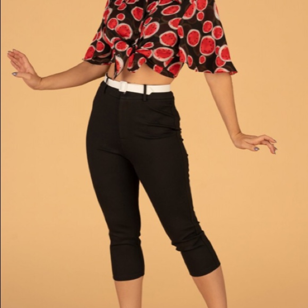 NWT TAILOR & TWIRL by TATYANA LOUISA CAPRI SZ 4X - Picture 2 of 8